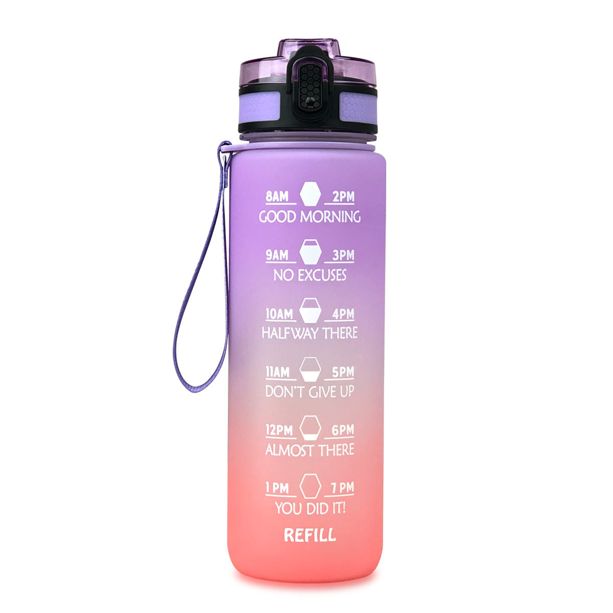 1000ml Water Cube Fitness Sports Water Bottle