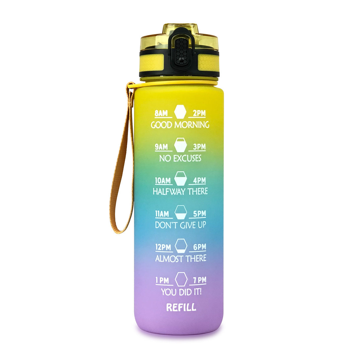 1000ml Water Cube Fitness Sports Water Bottle