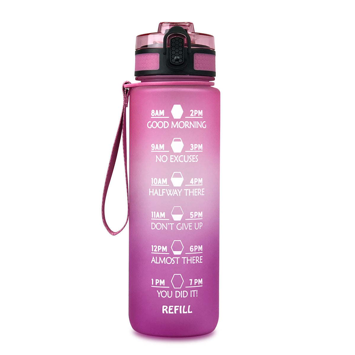 1000ml Water Cube Fitness Sports Water Bottle