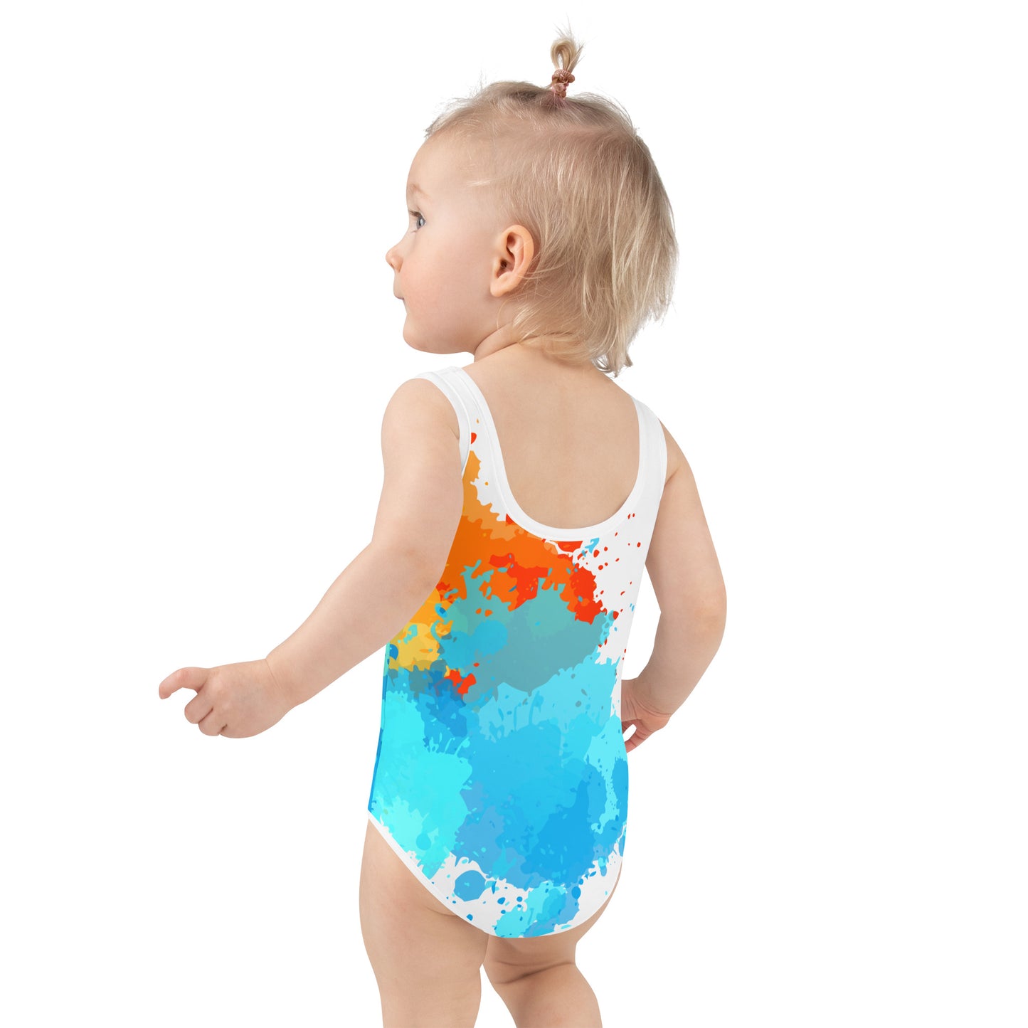 All-Over Print Kids Swimsuit