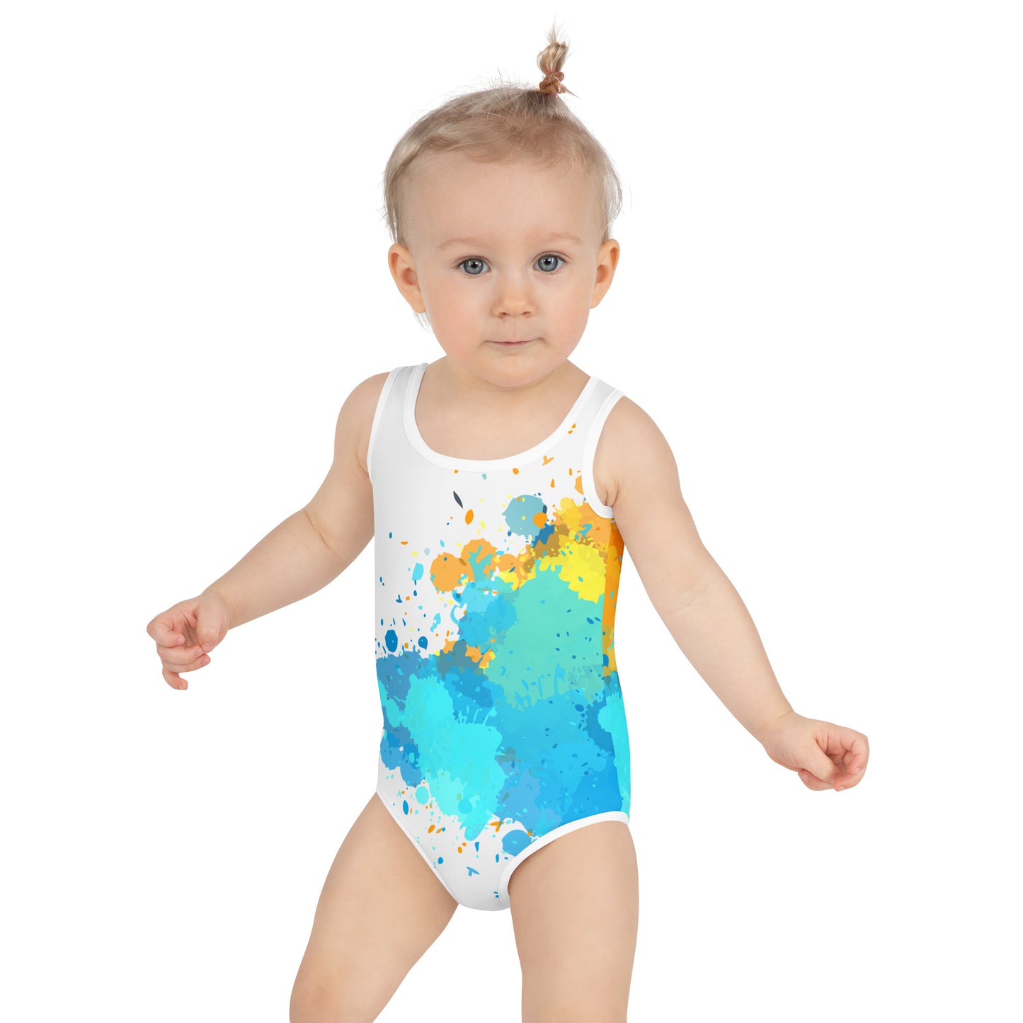 All-Over Print Kids Swimsuit