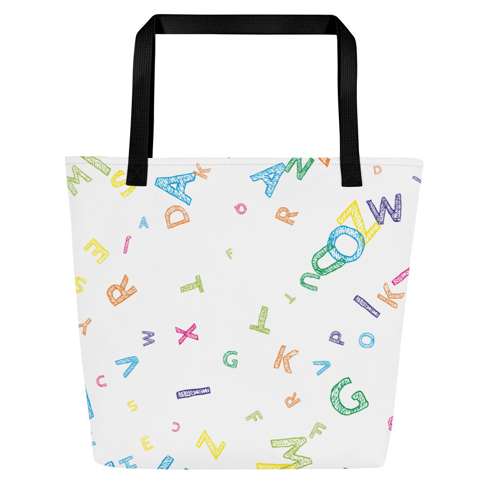 All-Over Print Large Tote Bag