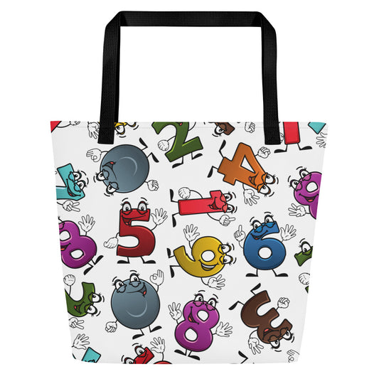 All-Over Print Large Tote Bag