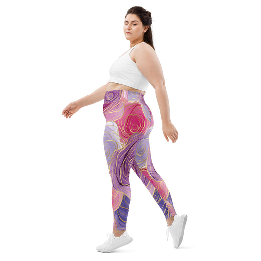 All-Over Print Plus Size Leggings