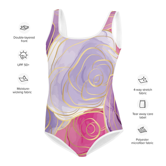 All-Over Print Youth Swimsuit