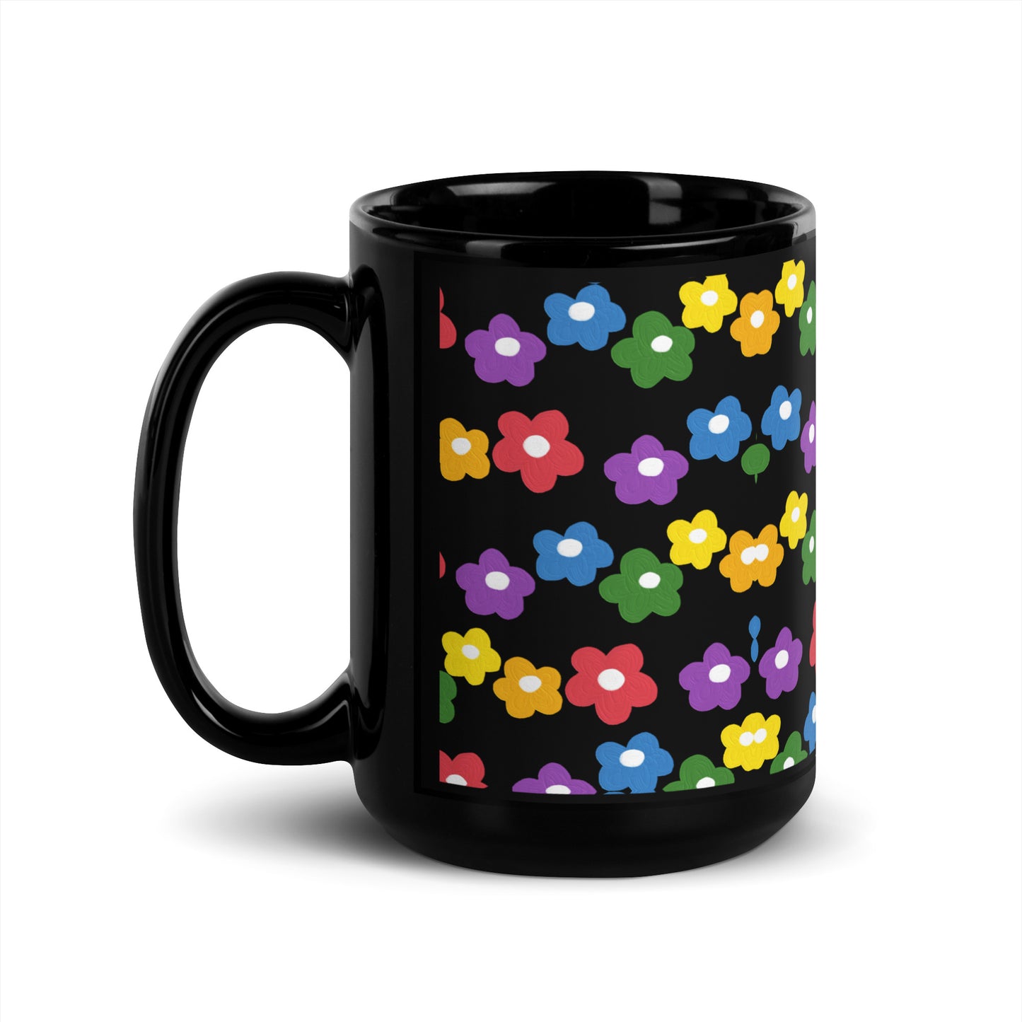 Black Glossy Mug