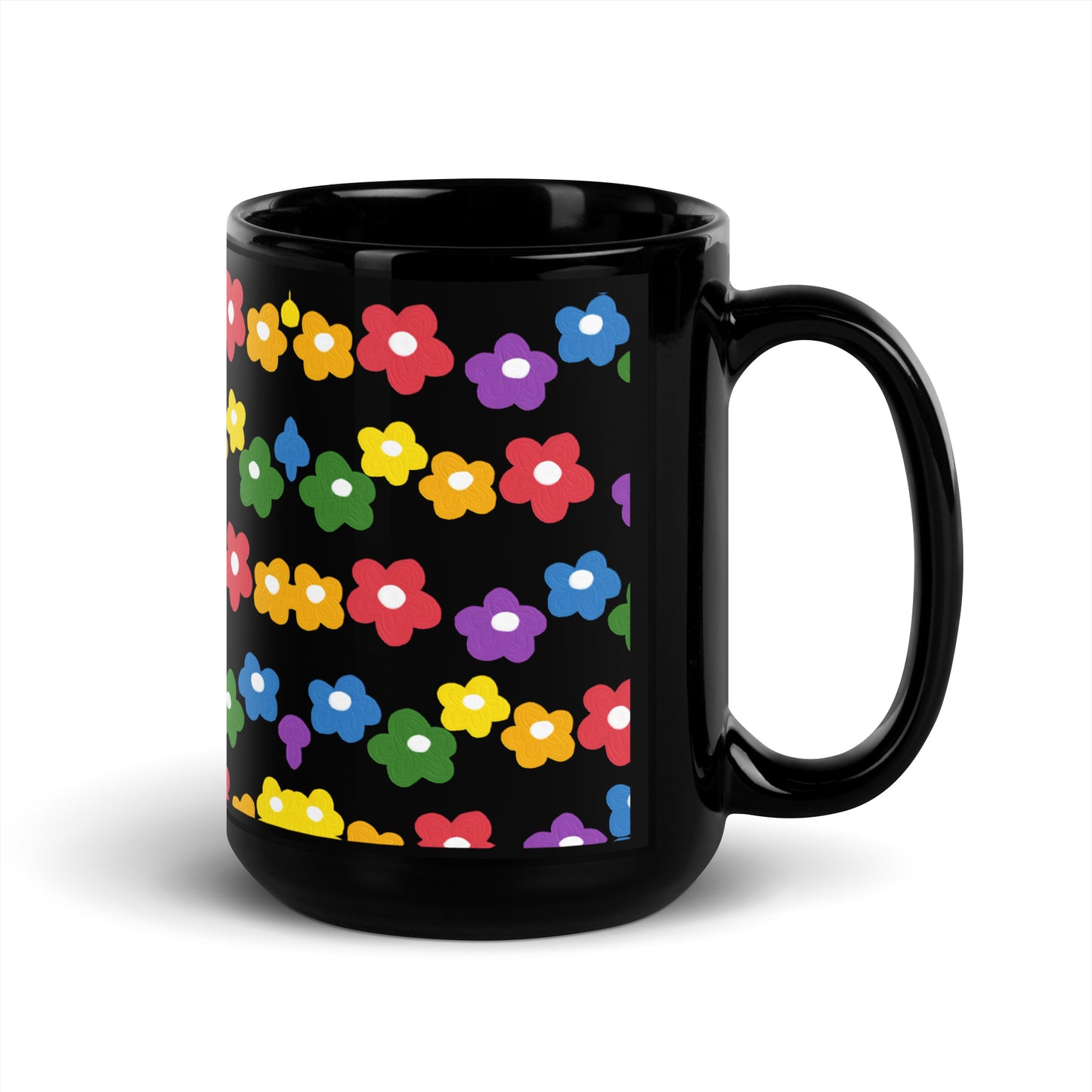 Black Glossy Mug