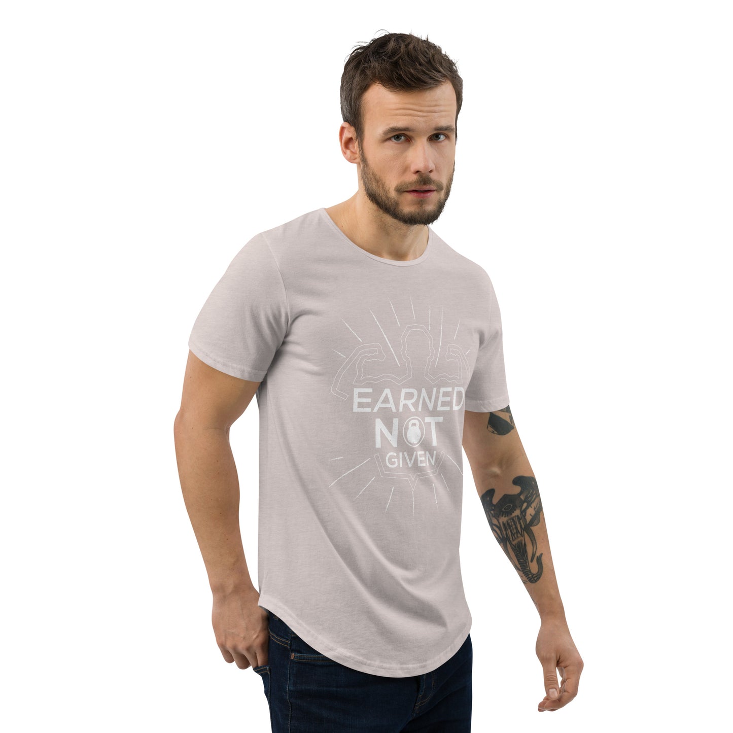 Men's Curved Hem T-Shirt