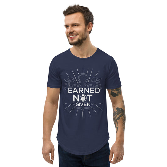 Men's Curved Hem T-Shirt